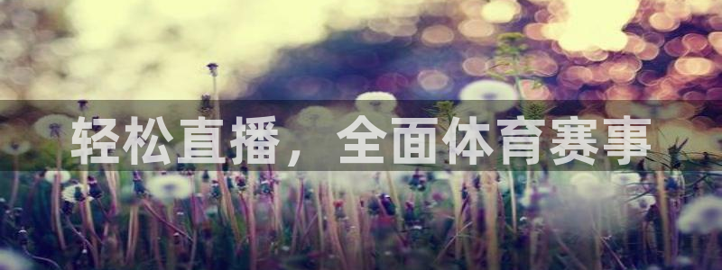 轻松直播，全面体育赛事