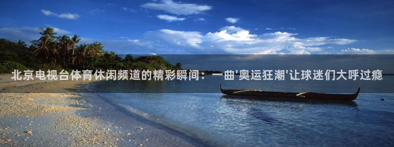 北京电视台体育休闲频道的精彩瞬间：一曲\'奥运狂潮\'让球迷们大呼过瘾