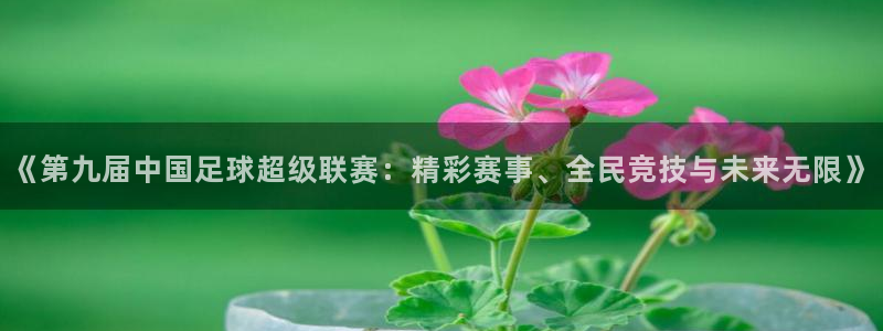 《第九届中国足球超级联赛：精彩赛事、全民竞技与未来无限》